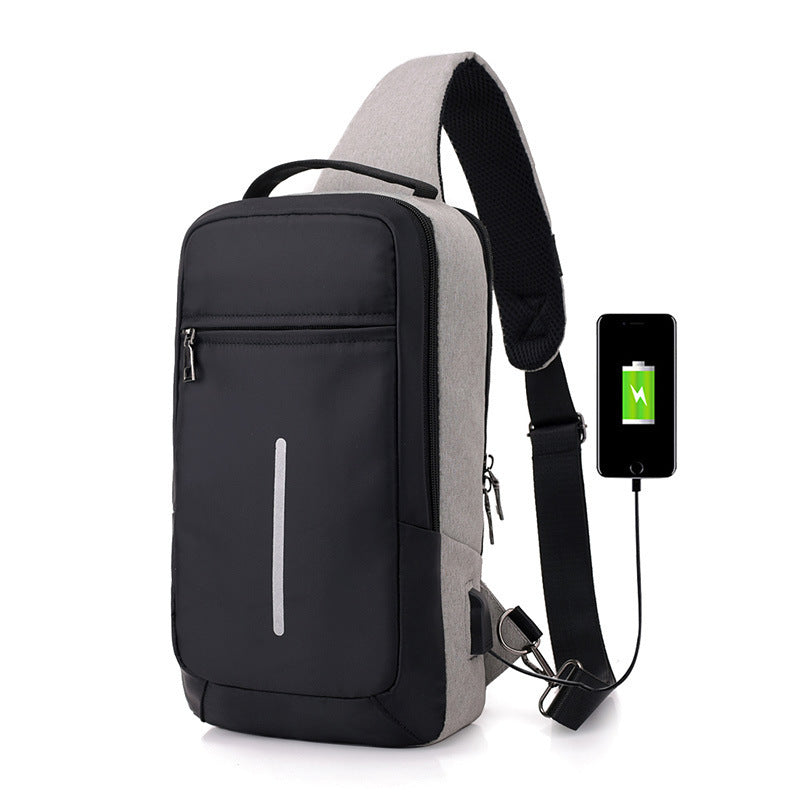 Anti-theft USB charging chest bag with you - Pro Sport Power