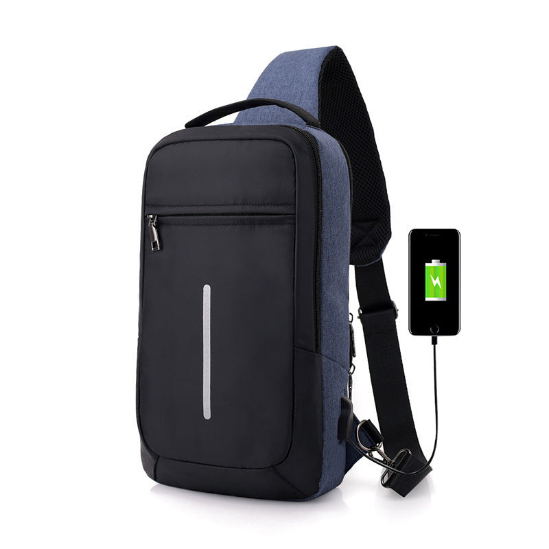 Anti-theft USB charging chest bag with you - Pro Sport Power