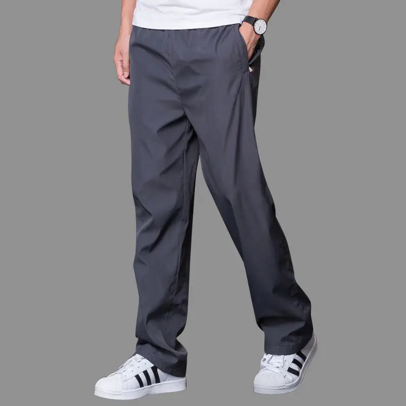 Men's Quick Drying Pants Elastic Waist Summer Men Breathable Pants - Pro Sport Power