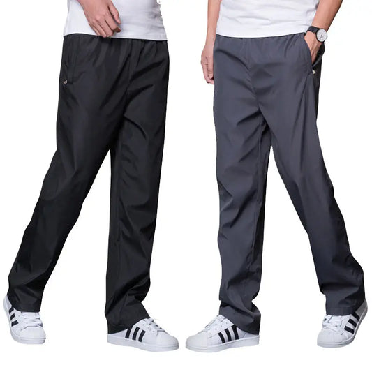 Men's Quick Drying Pants Elastic Waist Summer Men Breathable Pants - Pro Sport Power