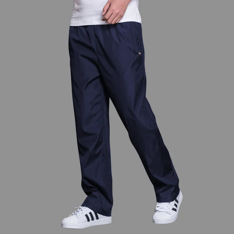 Men's Quick Drying Pants Elastic Waist Summer Men Breathable Pants - Pro Sport Power