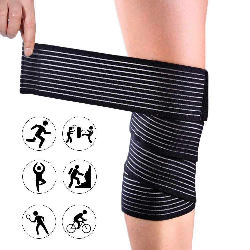 Adjustable Elastic Calf Compression Bandage for Men and Women - Pro Sport Power