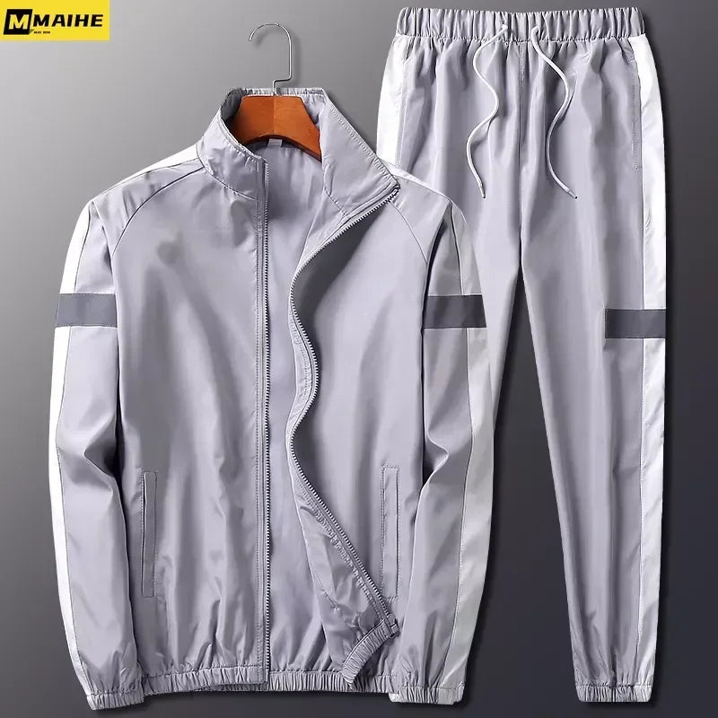 Men Tracksuit Set Male Running Jogging Sportswear - Pro Sport Power