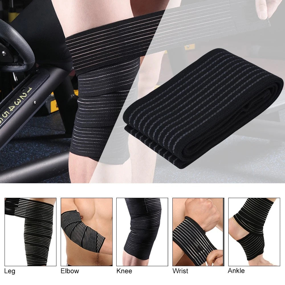 Adjustable Elastic Calf Compression Bandage for Men and Women - Pro Sport Power